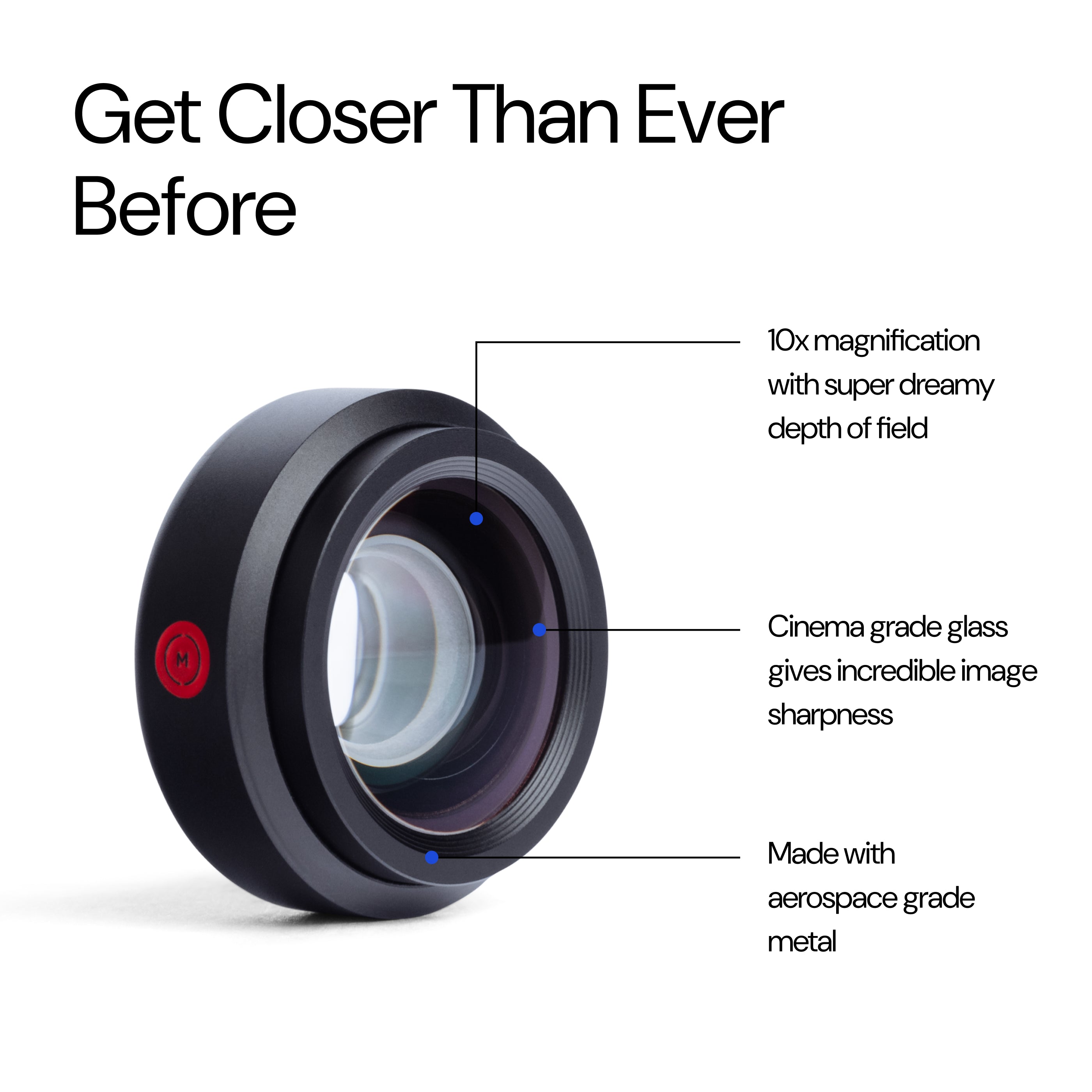 10x Macro Mobile Lens II - T-Series