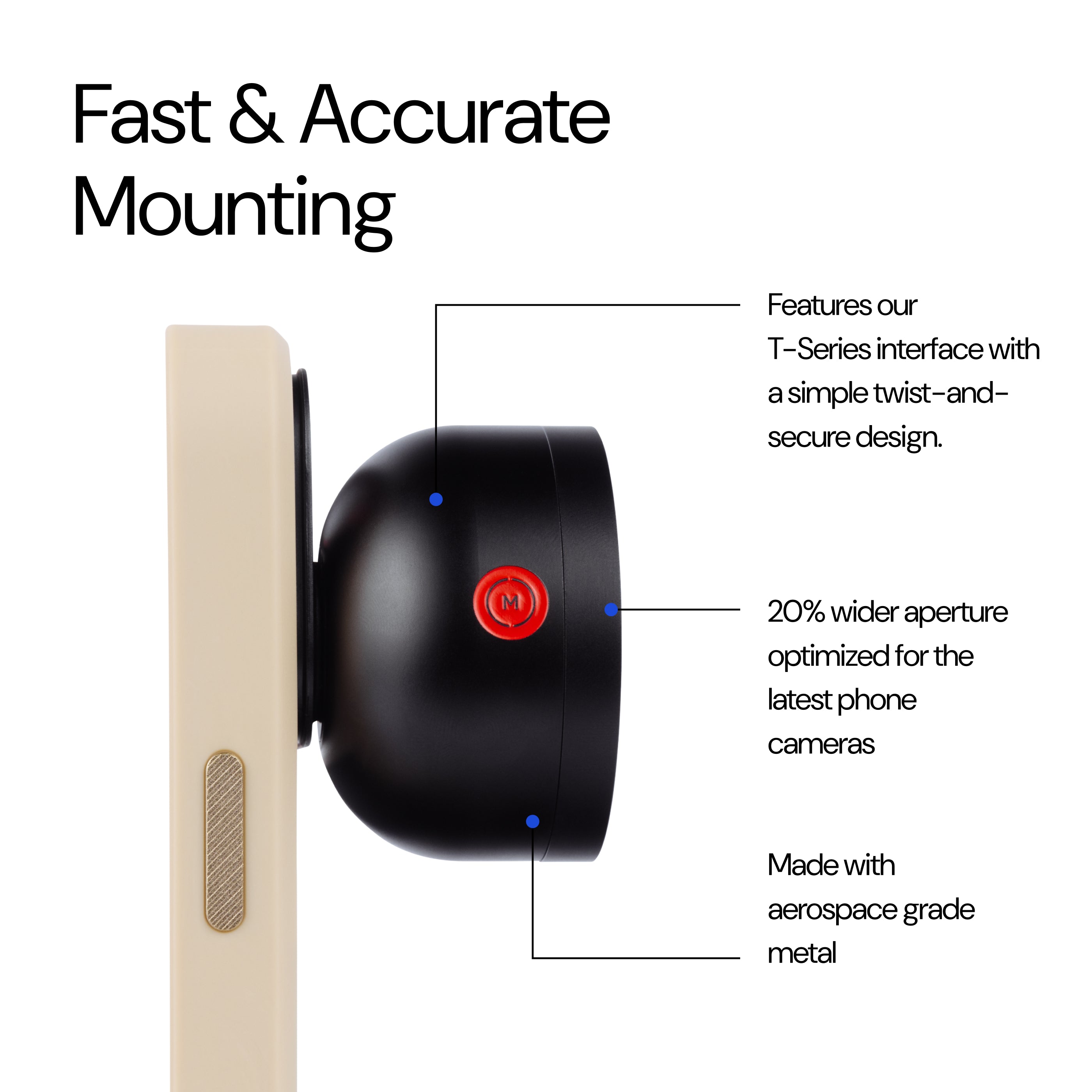 75mm Macro Mobile Lens II - T-Series