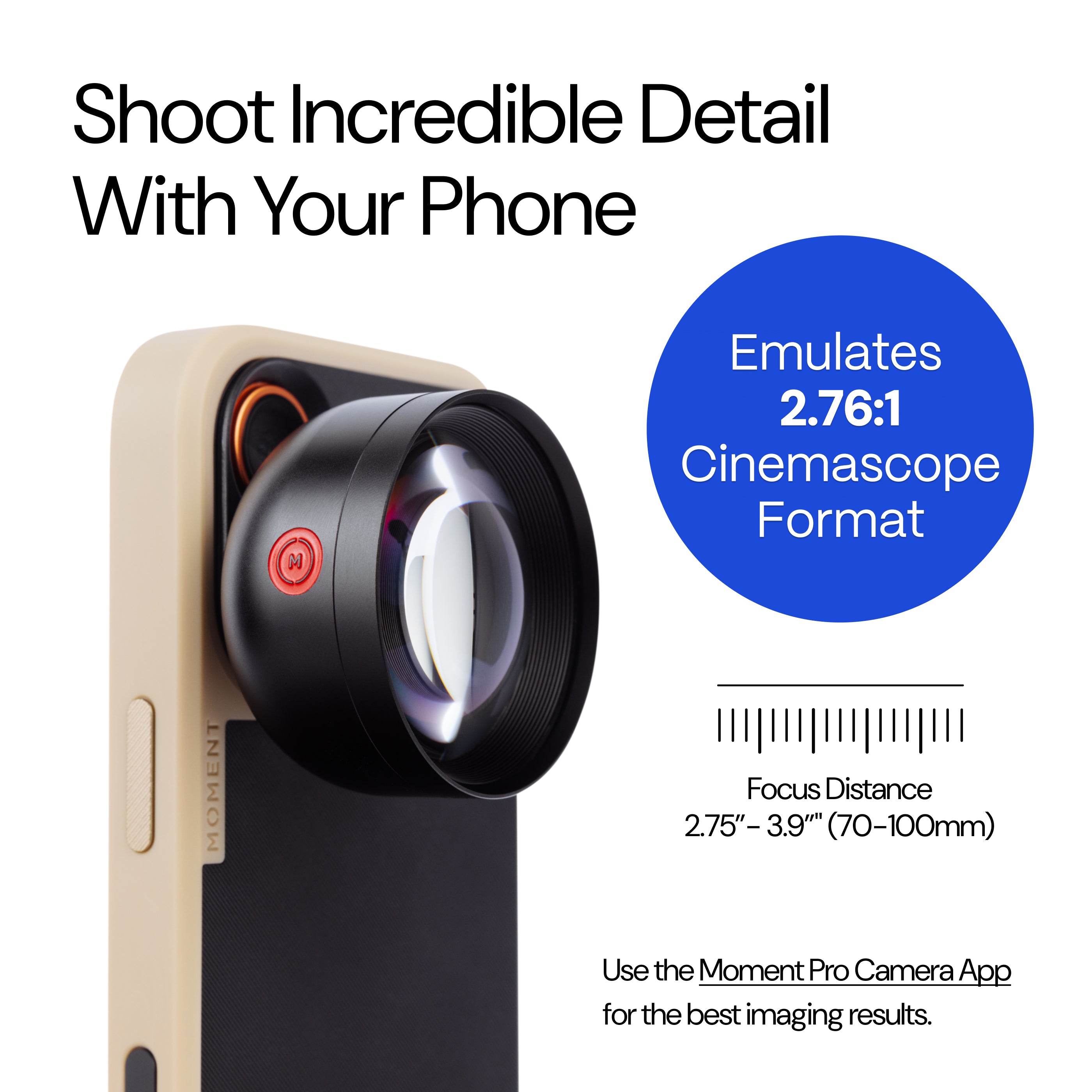 75mm Macro Mobile Lens II - T-Series